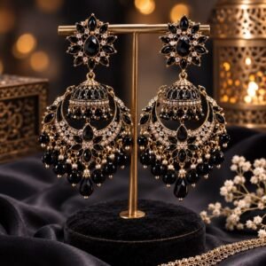 Royal   Crescent Jhumki Earrings