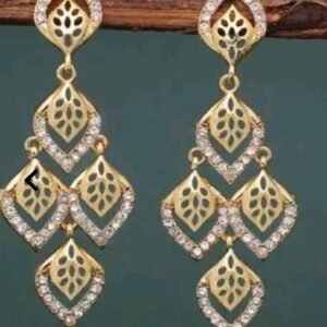 Elegant Leaf Drop Earrings